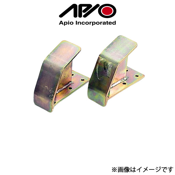 アピオ リアスプリングスキッドガード 左右セット ジムニー JA11 3018-1 APIO
