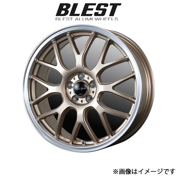 ブレスト ユーロスポーツ タイプ 805 アルミホイール 4本 CT200h 10系(18×7J 5-100 INSET48 アンティークブロンズ)BLEST