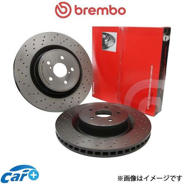 ブレンボ エクストラ ブレーキディスク フロント左右セット オーリス NZE181H 09.A864.1X Brembo ローター