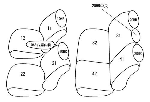 クラッツィオ シートカバー クラッツィオジュニア(アイボリー)フリード プラス ガソリン GB5 EH-0365 Clazzio