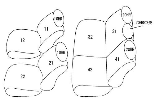 クラッツィオ シートカバー クラッツィオダイヤ(ブラウン×アイボリーステッチ)ランド クルーザー URJ202W ET-0139 Clazzio