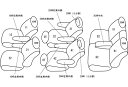 クラッツィオ シートカバー クラッツィオネオ(ブラック)MPV LY3P EZ-0742 Clazzio 2