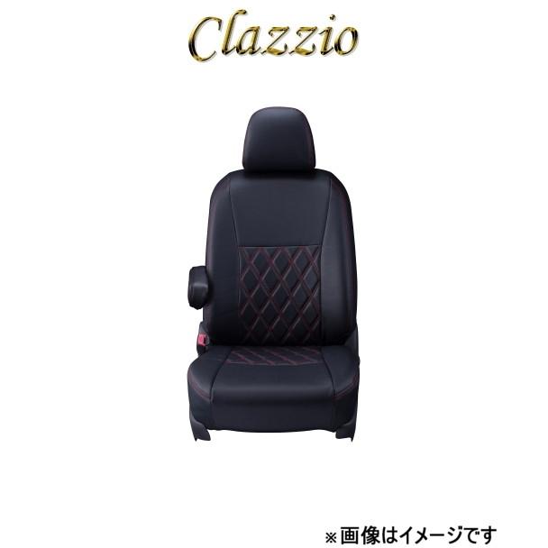 クラッツィオ シートカバー クラッツィオダイヤ(ブラック×レッドステッチ)ムーヴカスタム LA150S/LA160S ED-6560 Clazzio 1