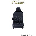 クラッツィオ シートカバー クラッツィオダイヤ(ブラック×ホワイトステッチ)フレアワゴン MM42S ES-0648 Clazzio