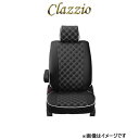 クラッツィオ シートカバー キルティングタイプ(ブラック×ホワイトステッチ)タント カスタム LA650S/LA660S ED-6518 Clazzio