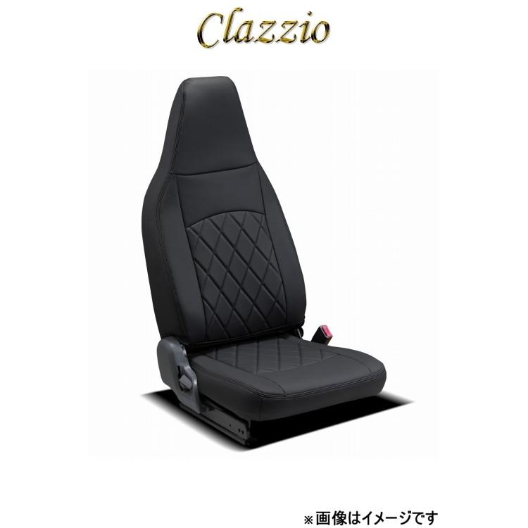 クラッツィオ シートカバー ストロングレザー キルトタイプ 1列シート車全席分(ブラック×ブラックステッチ)トヨエース(2t積系) ET-4041-01