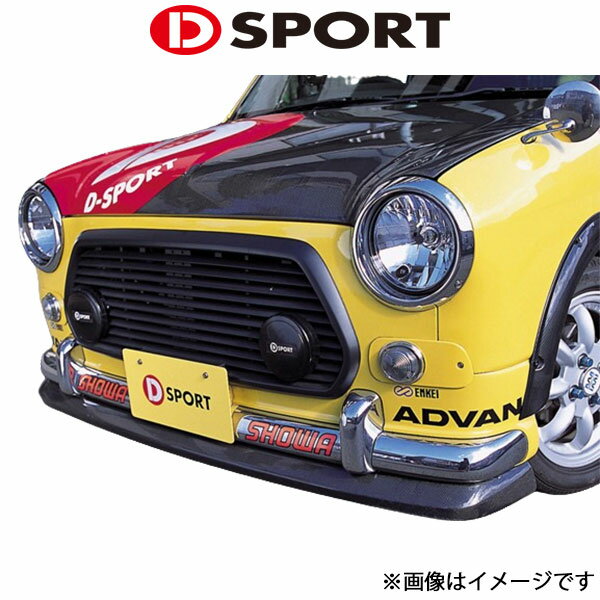 Dスポーツ フロントリップスポイラー(未塗装)ミラジーノ L700S系 1998/10～2004/11 76801-A010-KX D-SPORT エアロ 外装 エクステリア