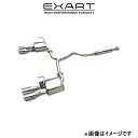 エクスアート iVSC マフラー WRX S4 5BA-VBH EA01-SB105-C EXART スポーツマフラー