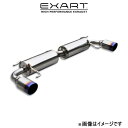 エクスアート ONE マフラー アクセラスポーツ DBA-BM5FS EA02-MZ101-T EXART スポーツマフラー