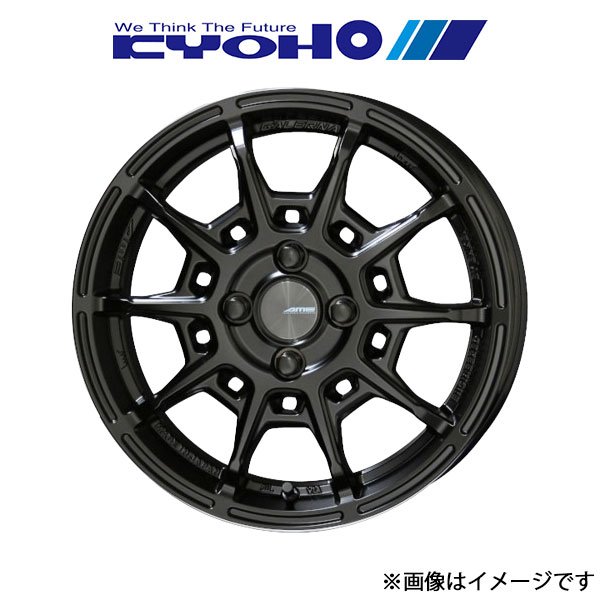 共豊 ガレルナ レフィーノ アルミホイール 1本 トール M900S/M910S(16×6.5J 4-100 INSET43 マットブラック)KYOHO GALERNA REFINO