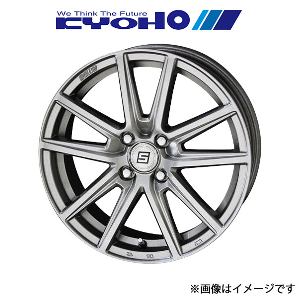 共豊 ザインSS アルミホイール 1本 パッソ M700A/M710A(16×6.0J 4-100 INSET40 メタルフレークシルバー)KYOHO SEIN SS