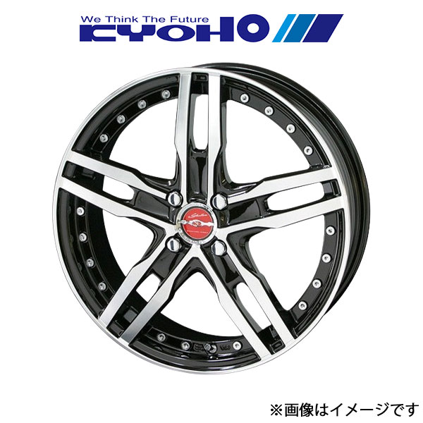 共豊 シャレンXF-55 モノブロック アルミホイール 1本 ミラトコット LA550S/LA560S(15×5.0J 4-100 INSET45)KYOHO SHALLEN XF-55 MONOBLOCK