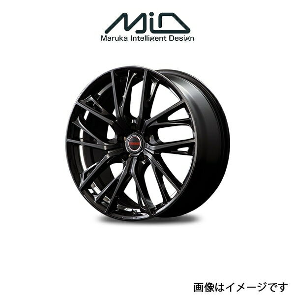 MID ヴァーテックワン グレイブ アルミホイール 1本 ディグニティ 51系(18×8J 5-114.3 INSET42 ダイヤモンドブラック)VERTEC ONE GLAIVE