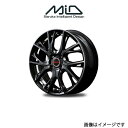 MID ヴァーテックワン グレイブ アルミホイール 1本 ブルーバードシルフィ 11系(16×6J 4-100 INSET43 ダイヤモンドブラック)VERTEC ONE GLAIVE