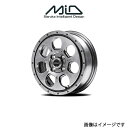 MID ロードマックス マッドエージェント アルミホイール 1本(14×4.5J 4-100 INSET45)フレアクロスオーバー MR52S/MR92S ROADMAX MUDAGENT