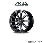 MID レフィナーダ モーション2 アルミホイール 4本 RAV4 50系(18×8J 5-114.3 INSET45 ハイパーダークシルバー/リムエッジポリッシュ)LEFINADA MOTION2