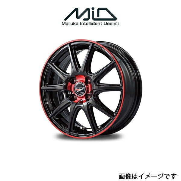 MID ファイナルスピード GRボルト アルミホイール 1本(15×4.5J 4-100 INSET45)ハスラー MR31S/MR41S FINALSPEED GR VOLT