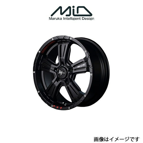 MID ナイトロパワー クロスクロウ グラフィティエディション アルミホイール 4本 IS200t 30系(17×7J 5-114.3 INSET40 セミグロスブラック) NITRO POWER