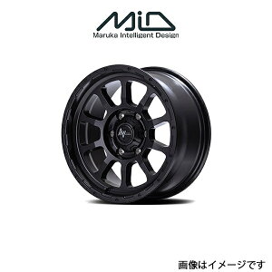 MID ナイトロパワー M10パーシングJ アルミホイール 1本 ジムニー 64系(16×5.5J 5-139.7 INSET20 バレルブラック)NITRO POWER M10 PERSHING J