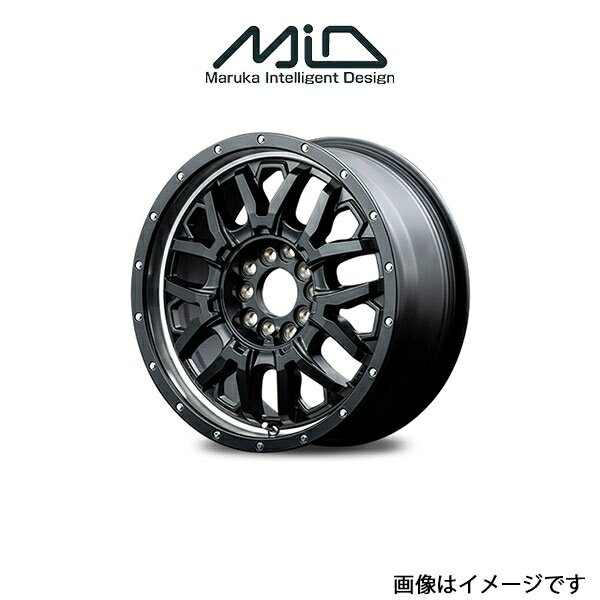 MID ナイトロパワー M27グレネード アルミホイール 1本 アウトランダー GF系(17×7J 10-114.3/127 INSET40 リムヴァーティカルポリッシュ)NITRO POWER