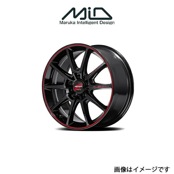 MID RMPレーシング R25PLUS アルミホイール 1本(17×7J 5-114.3 INSET48)エクストレイル 32系 RMP RACING R25PLUS
