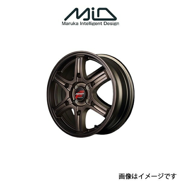 MID RMPレーシング R60 アルミホイール 1本 ミライース LA300系(15×5J 4-100 INSET45 クラシカルブロンズ)RMP RACING R60