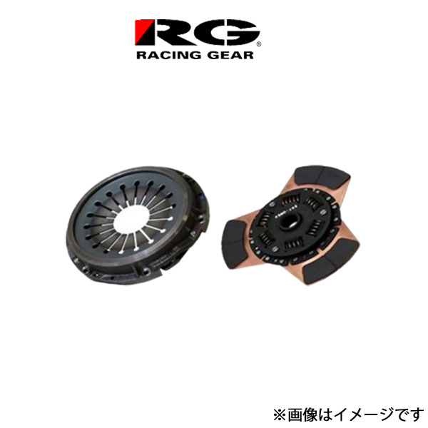 レーシングギア RG クラッチセット(スーパーメタル) ランサーエボリューショV・VI CP9A RSMD-012SET RACING GEAR クラッチディスク