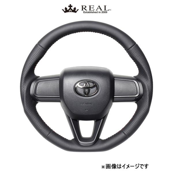 レアル ステアリング オリジナルシリーズ(オールレザー)サンバー バン S700B/S710B DIB-LPB-RD REAL