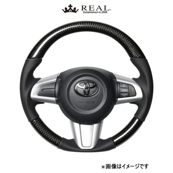 レアル ステアリング オリジナルシリーズ(ブラックカーボン)ジャスティ 900系 M90-BKC-BK REAL