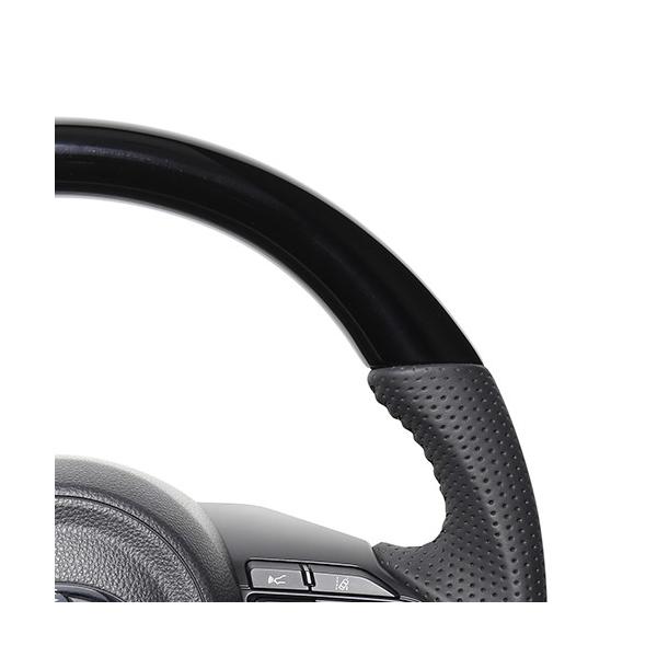 レアル ステアリング オリジナルシリーズ(ピアノブラック)ヤリスクロス MXPJ10系/MXPB10系 TYJ-PBW REAL