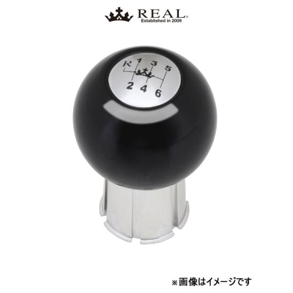 レアル ステアリング シフトノブ(ピアノブラック)ロードスターRF NDERC SK-MZC-PBW REAL
