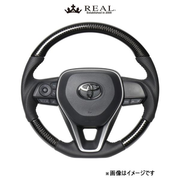 レアル ステアリング オリジナルシリーズ(ブラックカーボン)アルティス 70系 TYA-BKC REAL
