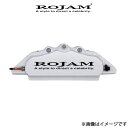 ロジャム キャリパーカバー(ホワイト/ブラック)フロント左右セット ノア ZRR70W/ZRR75W ROJAM キャリパー