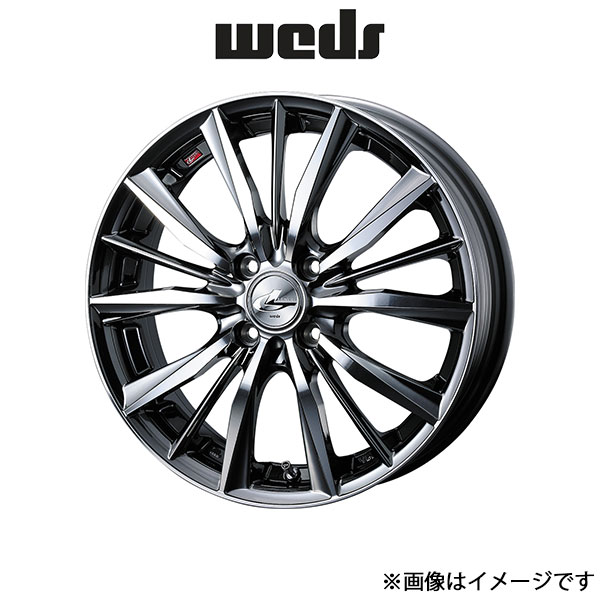 ウェッズ レオニス VX アルミホイール 1本 トール M900系 16インチ ブラックメタルコートミラーカット 0033249 WEDS LEONIS VX