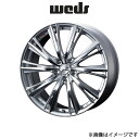 ウェッズ レオニス WX アルミホイール 1本 ギャランフォルティス CY4A 16インチ ハイパーシルバーミラーカット 0033878 WEDS LEONIS WX