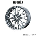 ウェッズ レオニス MX アルミホイール 4本 オデッセイ RB3/RB4 18インチ ハイパーシルバーIII/SCマシニング 0037437 WEDS LEONIS MX