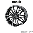 ウェッズ クレンツェ ウィーバル 100EVO アルミホイール 1本 デリカD:5 CV1W 19インチ ブラック 0040732 WEDS Kranze Weaval 100EVO