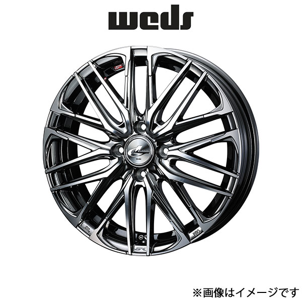 ウェッズ レオニス SK アルミホイール 4本 ウェイク LA700系 16インチ ブラックメタルコートミラーカット 0038303 WEDS LEONIS SK