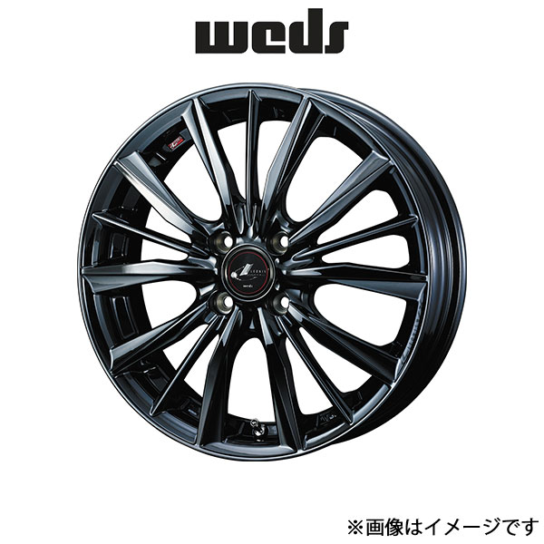 ウェッズ レオニス VX アルミホイール 1本 スクラムワゴン DG17W 16インチ ブラックメタルコートI 0039251 WEDS LEONIS VX