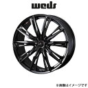 ウェッズ レオニス GX アルミホイール 4本 WRX STI VAB 18インチ ハイパーブラックメタルコート 0040960 WEDS LEONIS GX