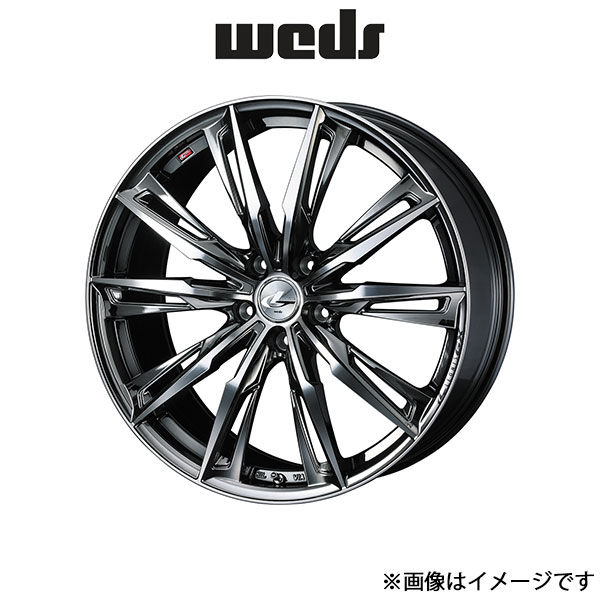 ウェッズ レオニス GX アルミホイール 4本 セルシオ 30系 20インチ ブラックメタルコート/ミラーカット 0039401 WEDS LEONIS GX