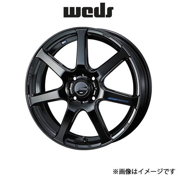 ウェッズ レオニス ナヴィア07 アルミホイール 4本 フィット GE6/GE7/GE8/GE9 17インチ プレミアムブラック 0039562 WEDS LEONIS NAVIA 07