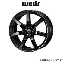 ウェッズ レオニス ナヴィア07 アルミホイール 1本 SX4 Sクロス YA22S/YB22S 18インチ プレミアムブラック 0039576 WEDS LEONIS NAVIA 07