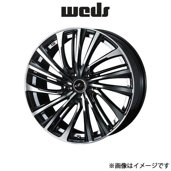 ウェッズ レオニス FS アルミホイール 4本 デリカD:5 CV1W 20インチ パールブラック/ミラーカット 0040004 WEDS LEONIS FS