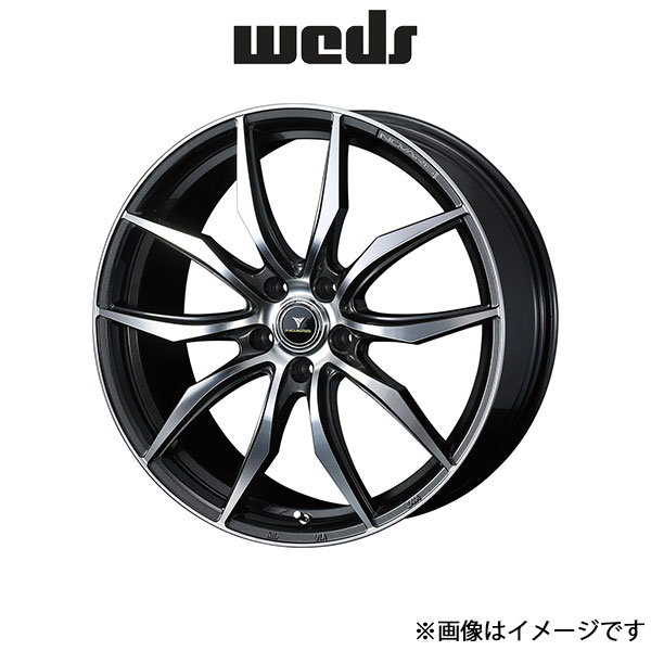 ウェッズ ノヴァリス ビオンド VF アルミホイール 1本 ステージア M35 18インチ グロスガンメタ 0040073 WEDS NOVARIS BEONDE VF