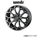 ウェッズ クレンツェ ジルドーン 384EVO アルミホイール 1本 エスクード YD21S/YE21S 18インチ ブラック 0040080 WEDS Kranze