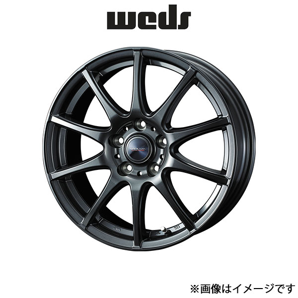 ウェッズ ヴェルヴァ チャージ アルミホイール 1本 デリカD:5 CV2W/CV4W 16インチ ディープメタル 0040177 WEDS VELVA CHARGE