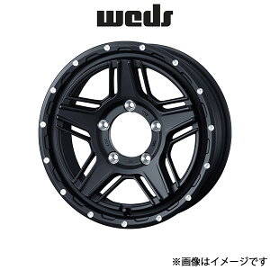 ウェッズ ウェッズアドベンチャー マッド ヴァンス 07 アルミホイール 4本 ジムニーシエラ JB43 15インチ フルマットブラック 0040532 WEDS