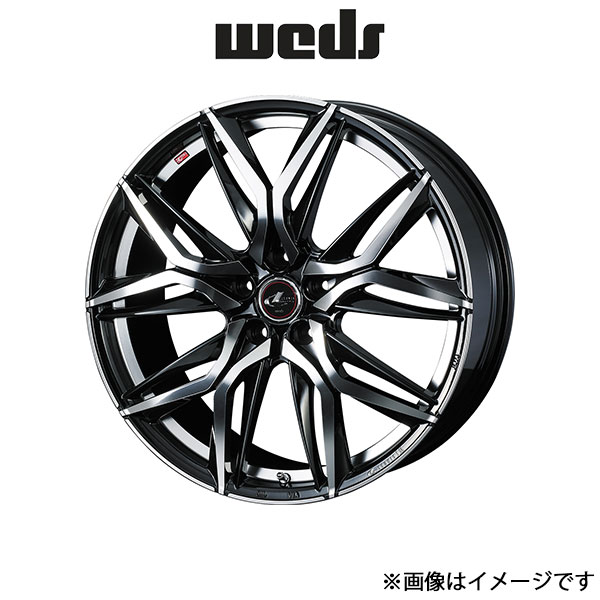 ウェッズ レオニス LM アルミホイール 4本 デリカD:5 CV1W/CV5W 17インチ パールブラック/ミラーカット 0040807 WEDS LEONIS LM