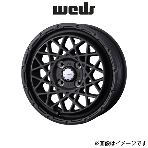 メーカー WEDS 商品 WEDS-ADVENTURE MUD VANCE 09 品番 0041151 カラー FULL MAT BLACK｜フルマットブラック JAN 4582657006575 ホイールサイズ/リム径(inch) 15 リム幅(inch) 4.5 フランジ J ボルト穴数 4 P.C.D(mm) 100 インセット(mm) 45 ハブ径 φ73 DISC凸(mm) 10mm 座面形状 仕様 TPMS対応 付属品 センターキャップ、金属バルブ 車両 ニッサン 車種 サクラ 型式 B6AW 年式 車両ハブ径 φ56 タイヤサイズ 165/55-15 ナット/ボルトサイズ M12x1.5 ナット 二面幅 HEX21 適合詳細 備考 JWL適合 注意事項 ・本マッチングはあくまでもメーカー参考値のため、必ず現車とご確認の上ご購入ください。・本商品はホイールのみ(タイヤの付属はございません)となりますので、ご注意ください。メーカー希望小売価格はメーカーサイトに基づいて掲載しています。